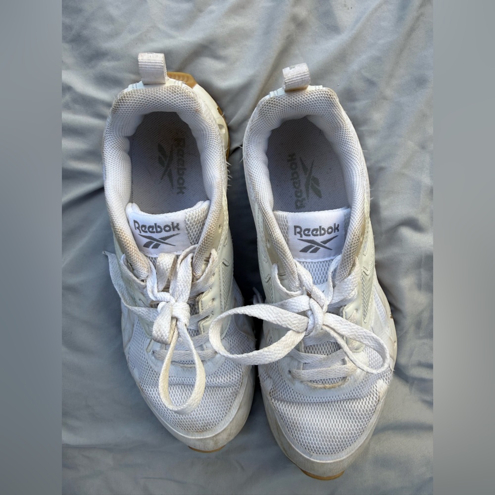 Reebok White Athletic Shoes